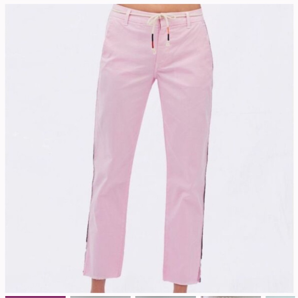 Sundry Le Soleil Cropped Straight-Leg Pant